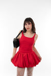 VESTIDO BUBBLE ROJO