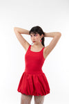 VESTIDO BUBBLE ROJO