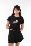 POLERA BAMBY CUTE NEGRA